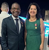 Jorge Luiz e Micheline Bastos