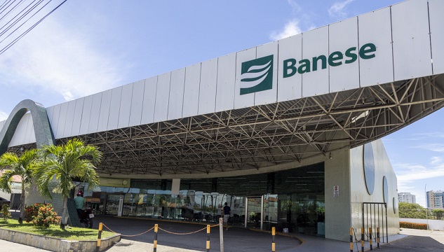 Fachada do Banco Banese