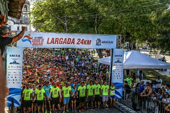 Largada da Corrida Cidade de Aracaju