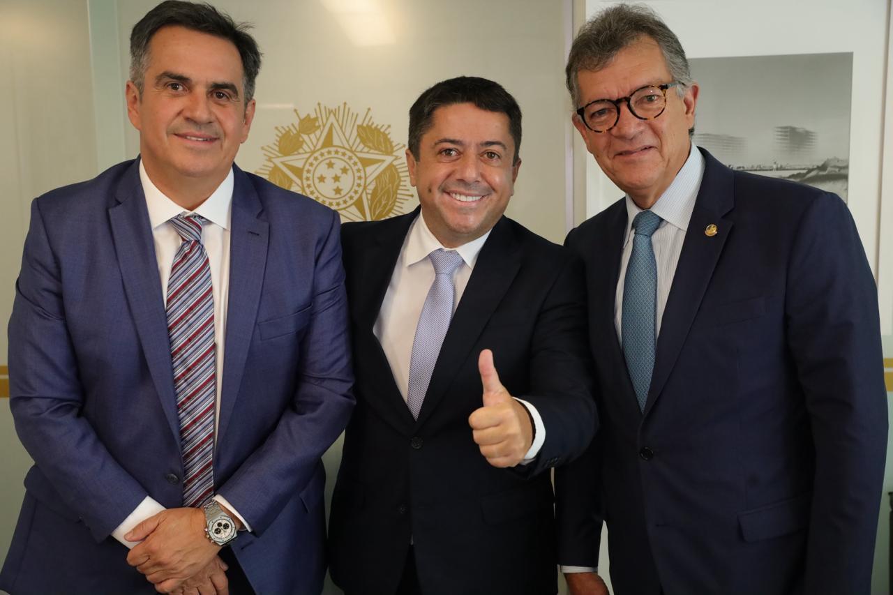 Ciro Nogueira, Fabiano Oliveira e Laércio Oliveira