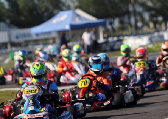 Karts no Kartódromo Emerson Fittipaldi