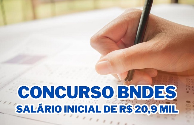 Banner: BNDES anuncia concurso público