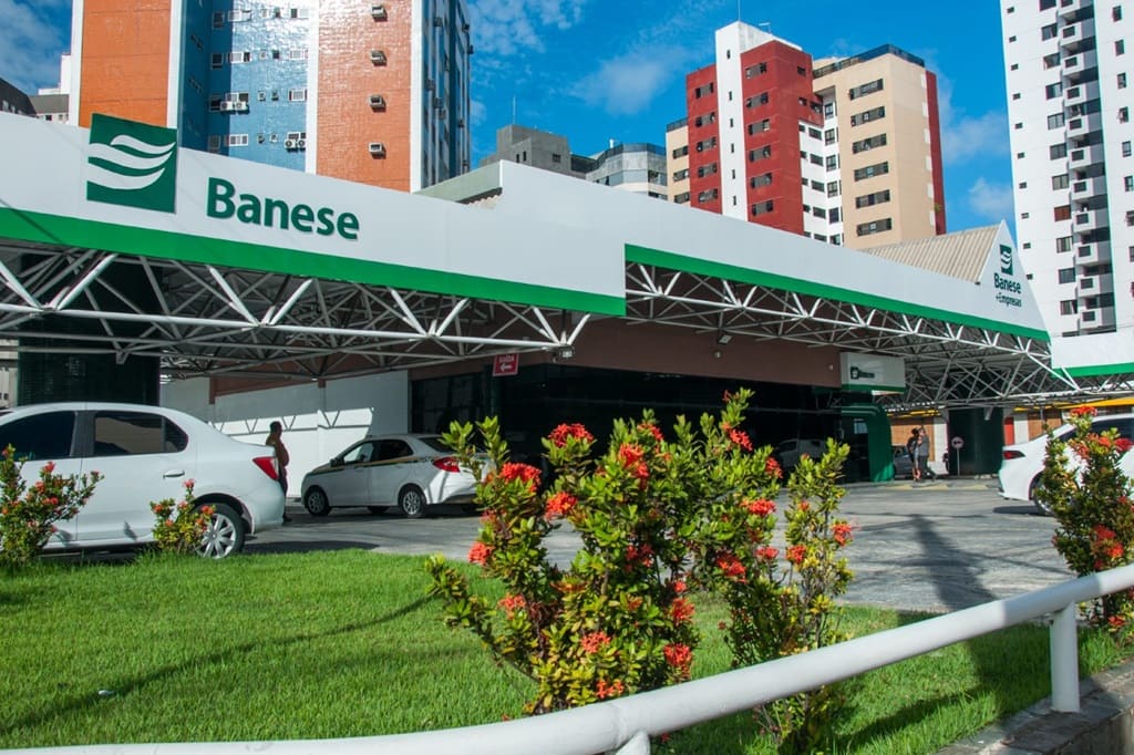 Fachada do Banco Banese