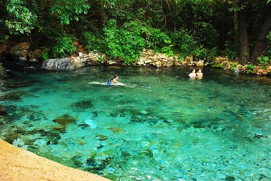 Rio Azuis, cidade de Aurora em Tocantins