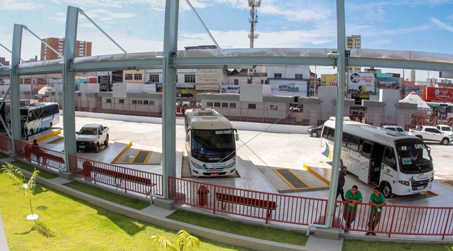 Terminal Rodoviário no centro de Aracaju