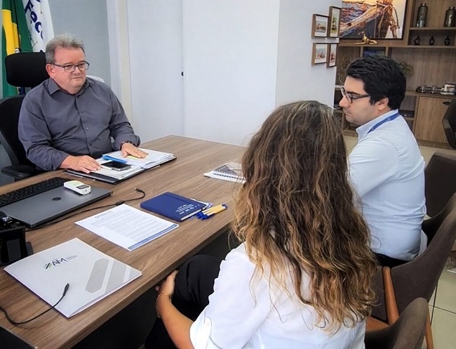 Reunião da Fecomércio e o Centro de Convenções AM Malls