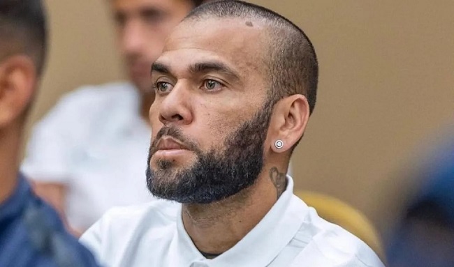 Daniel Alves no julgamento