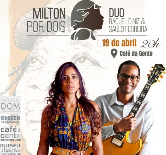 Banner do show Milton por Dois