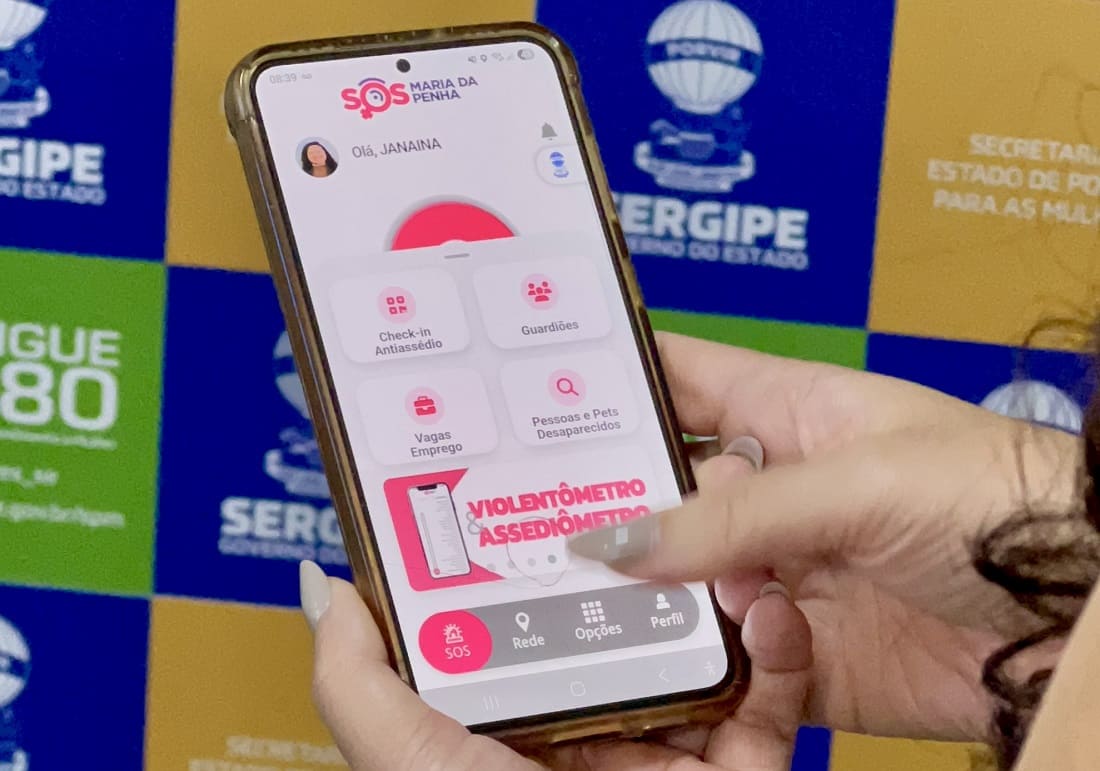 Aplicativo SOS Maria da Penha