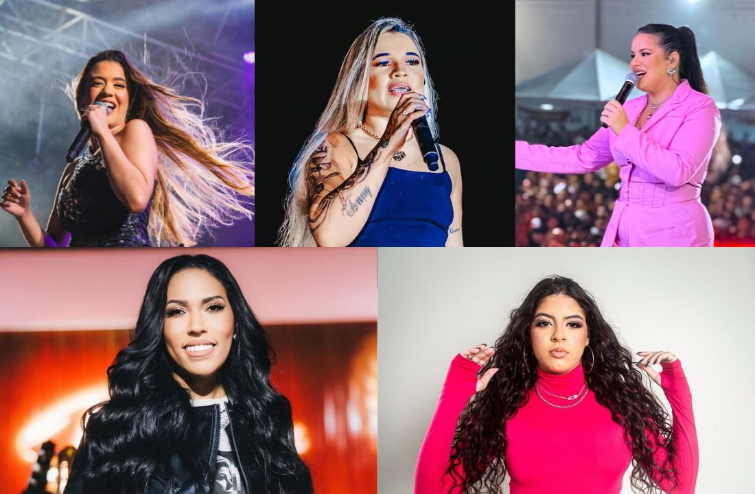 Yasmim Sensação, Simone Morena, Larissa Costa, Liene Show e Bia Brasil