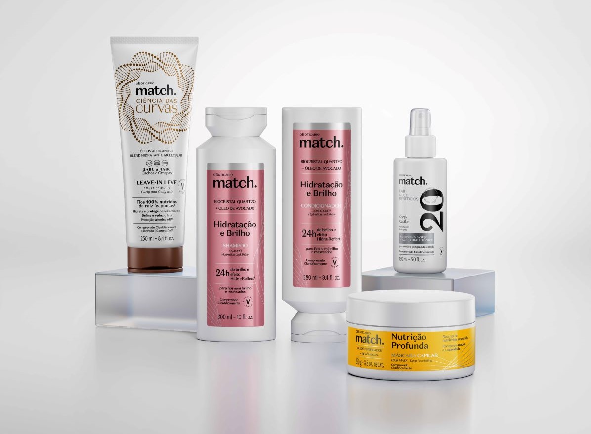 Linha Match do Boticário