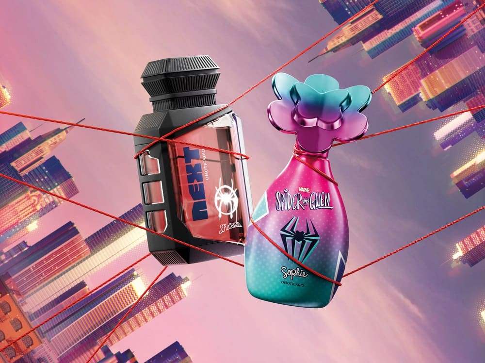 Linhas de Next e Sophie inspiradas no Homem-Aranha