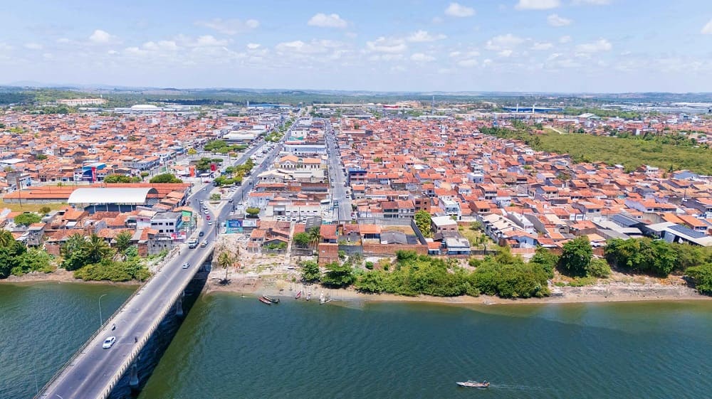 Vista aérea de Nossa Senhora do Socorro