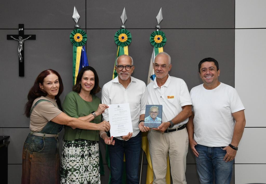 Edvaldo Nogueira, Fabiano, Cynthia Souto, Ana Souto e Juliano Souto