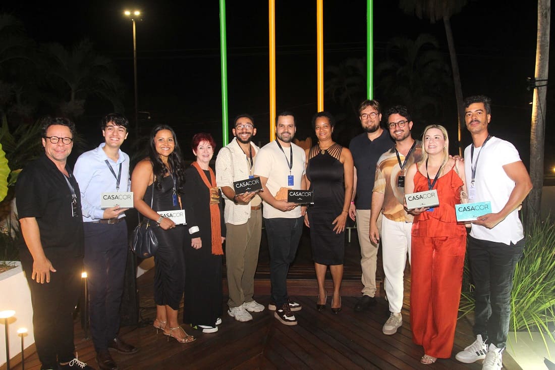 Elenco premiado na CASACOR Sergipe 2025 