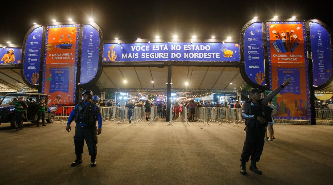 Entrada do Arraiá do Povo 2025
