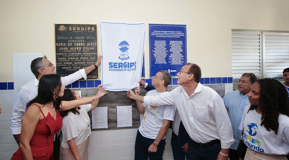 Entrega reforma do Centro de Excelência Professor José Cláudio Monteiro em Lagarto