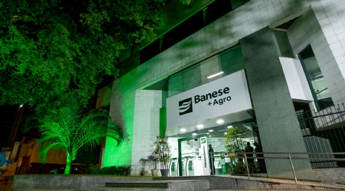 Fachada do Banese Agro