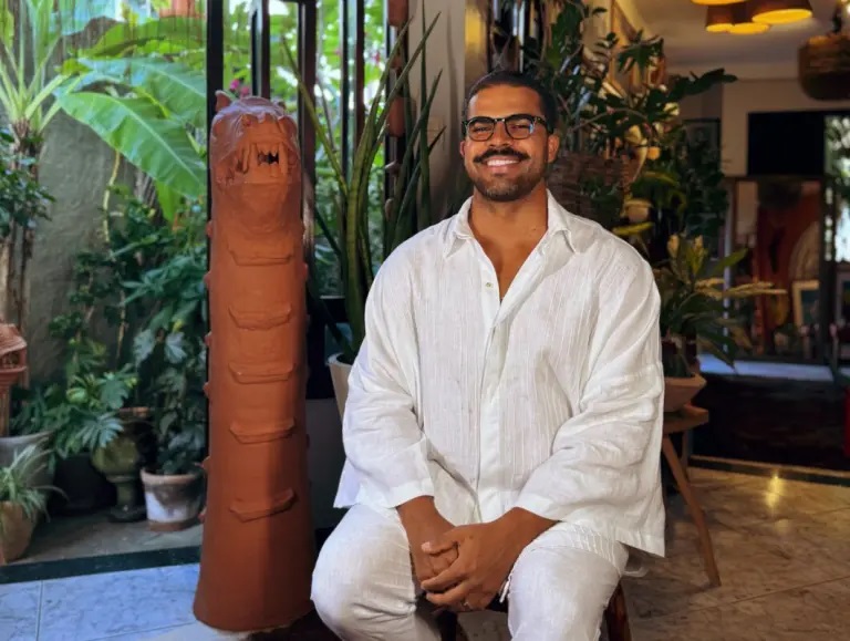 Artista plástico, Lucas Lemos