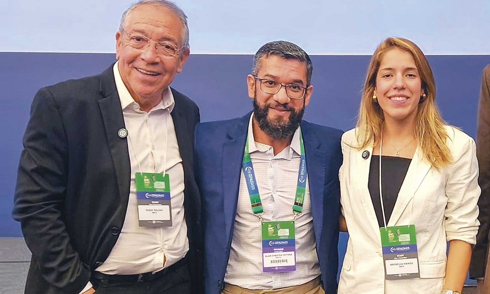 Hugo Julião, Alan Chester Feitosa e Rafaella Mamede