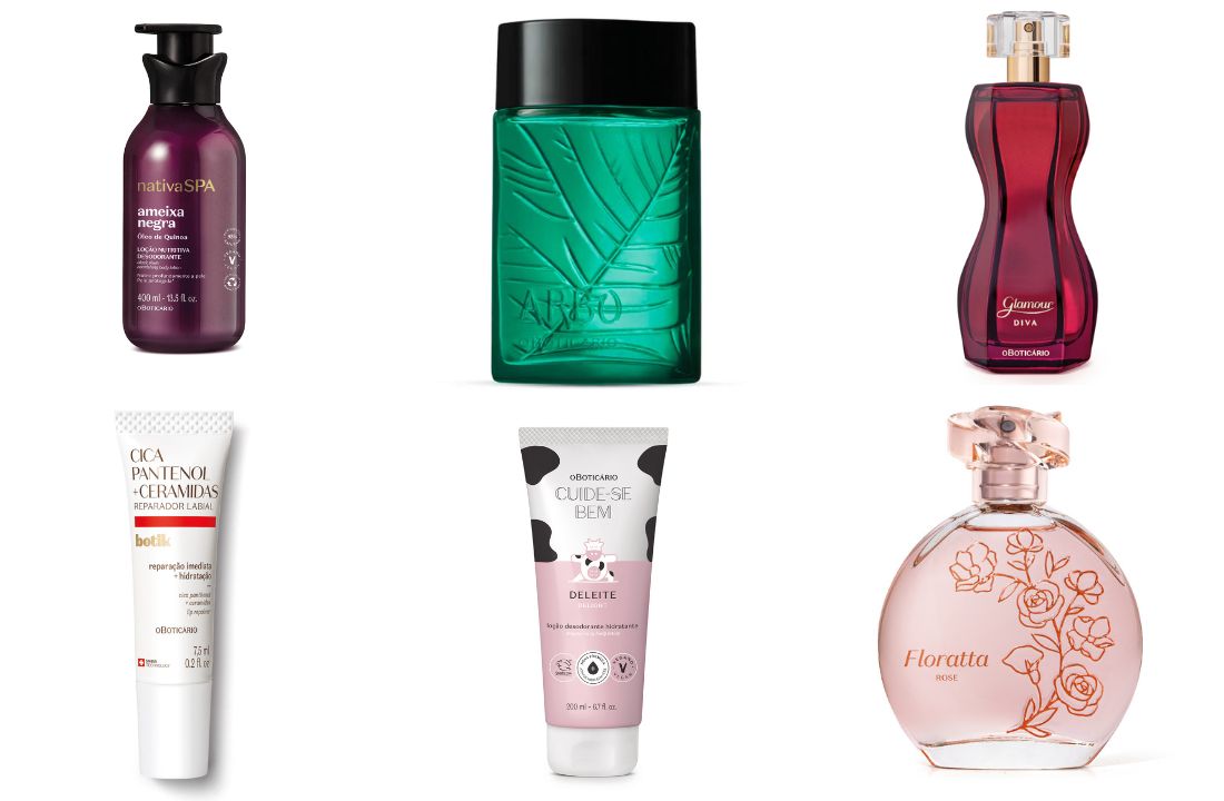 Produtos do O Boticário