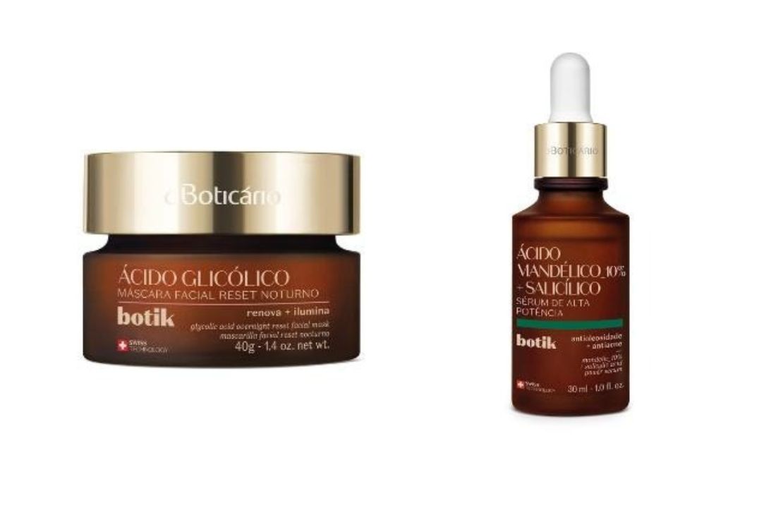 Dois produtos do Botik, da Boticário