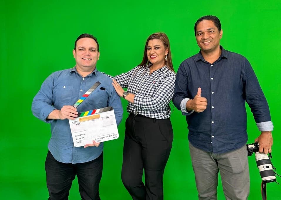 Equipe de transmissão do Forró Caju 2025