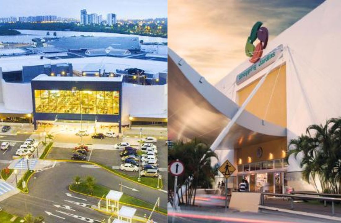 Fachada do Shoppings Jardins 