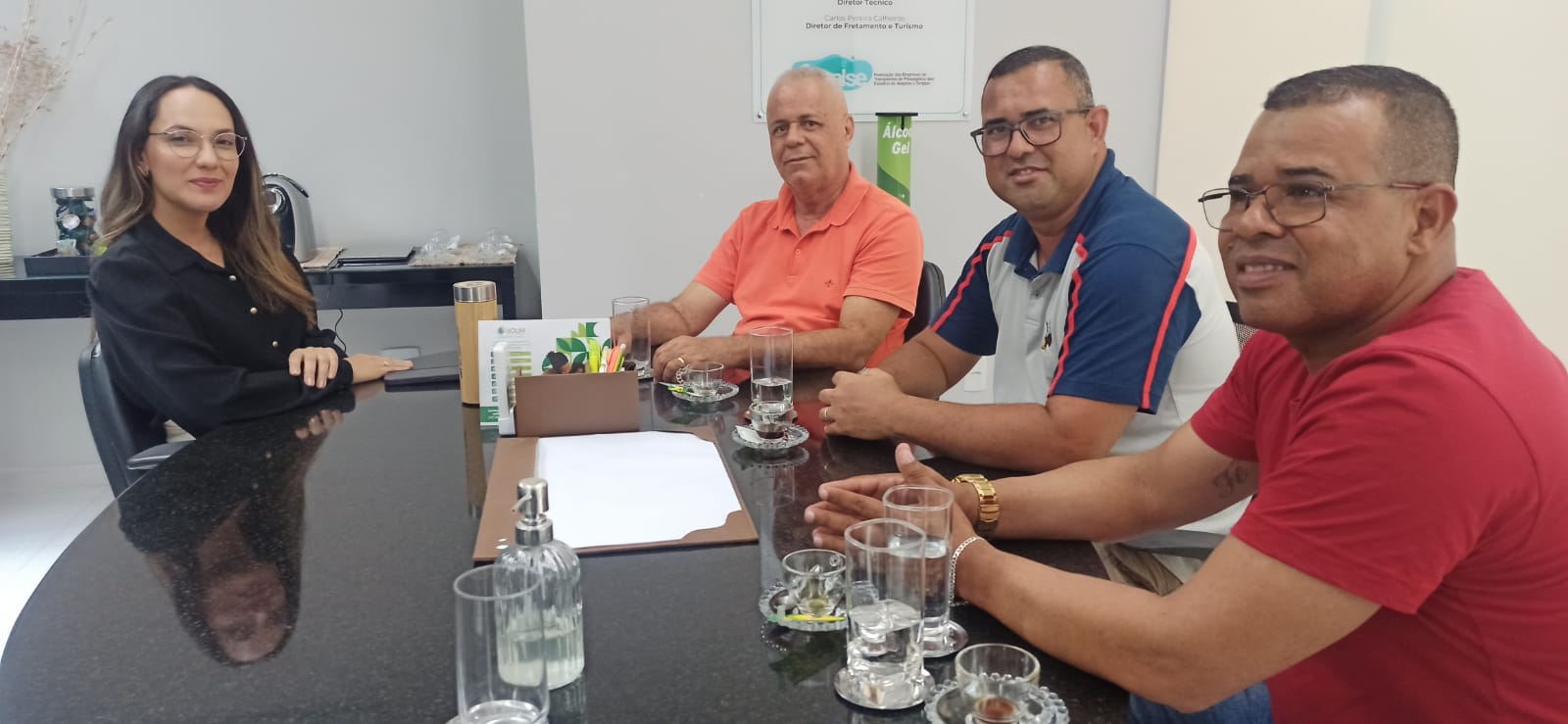 Sinttra e Setransp reunião