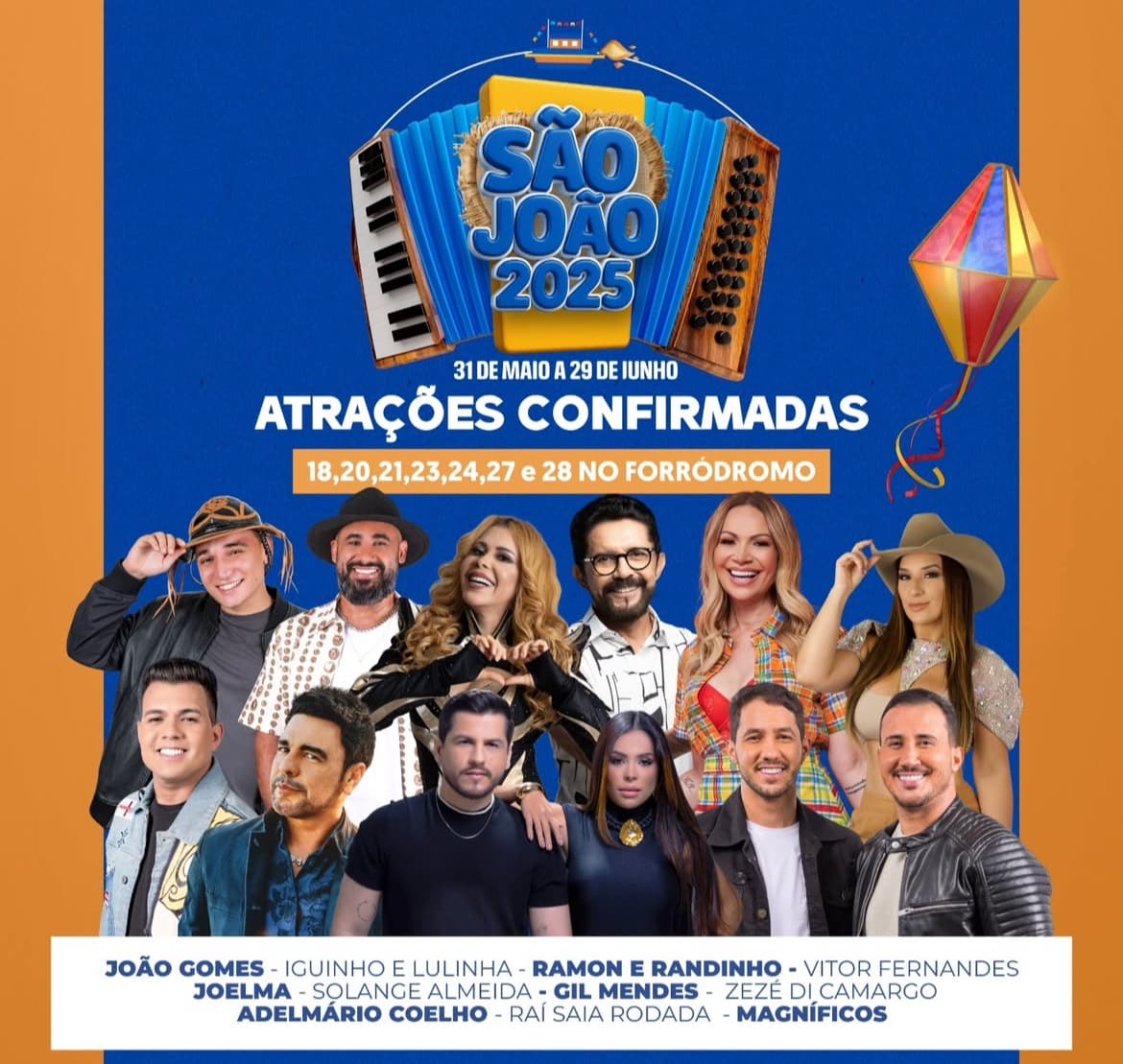 São João 2025 de Estância terá 30 dias de festa: confira a programação ...