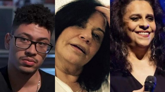 Gabriel Costa, Wilma Petrillo e Gal Costa