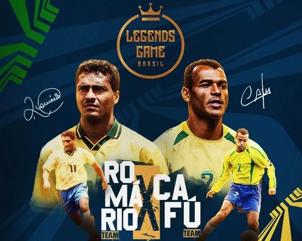 Legends Game Brasil com Cafu e Romário