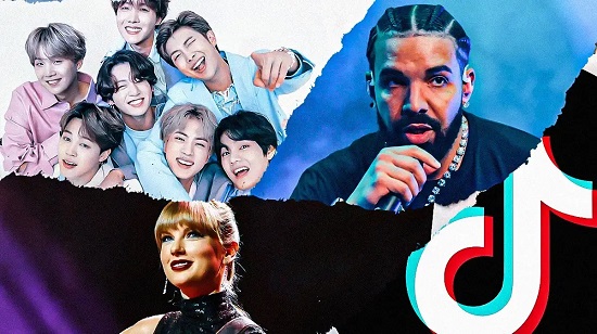 Taylor Swift, Drake, BTS, TikTok