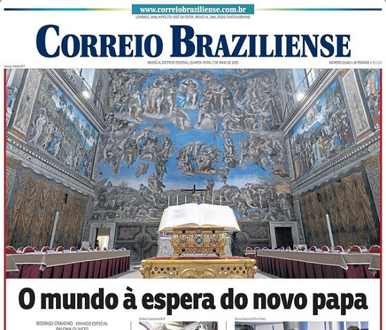 Capa do jornal O Estado de São Paulo