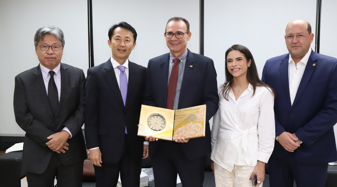 Zezinho Sobral e Consul do Japao