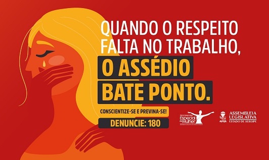 Banner: Combate ao assédio no trabalho