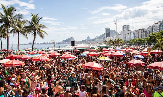 Carnaval nas ruas Rio de Janeiro