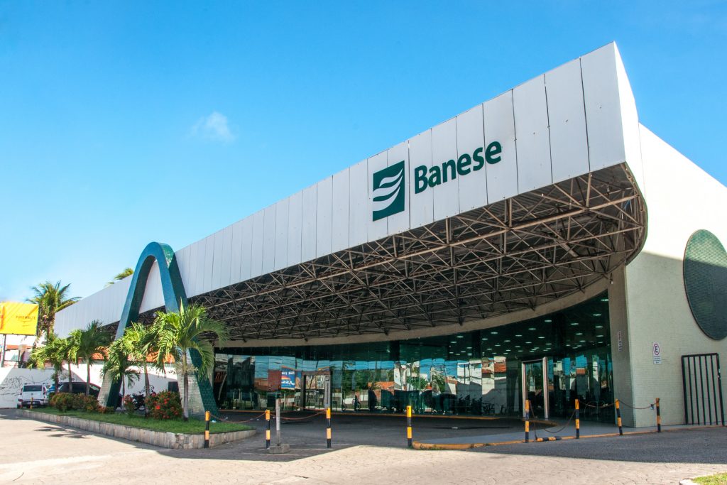 Fachada do Banco Banese