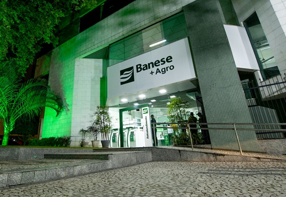 Fachada do Banco Banese