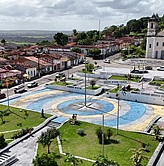 Praça na cidade de Japaratuba