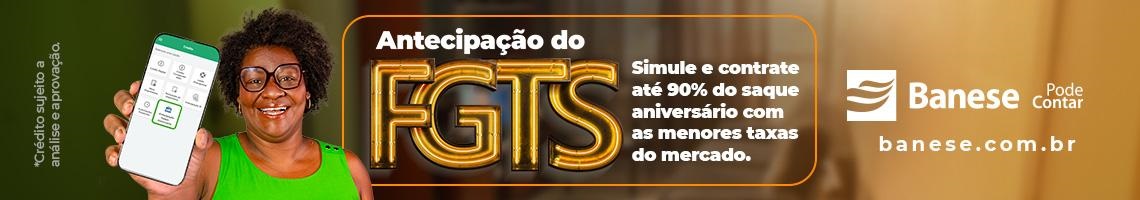 Banner Banese: antecipação do FGTS