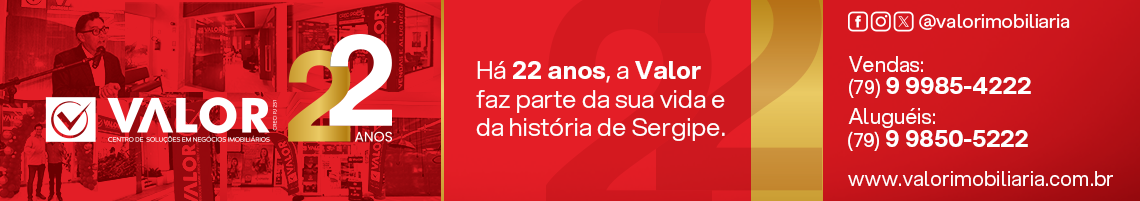 Banner da Valor Imobiliária