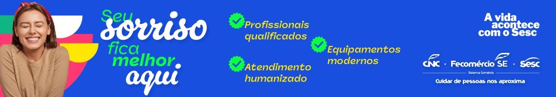 Banner Sesc Odontologia