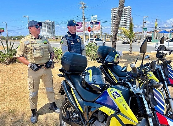 Trânsito no Réveillon da Orla de Aracaju