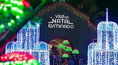 Vila do Natal Iluminado, festividades em Aracaju, atrações natalinas, cultura sergipana