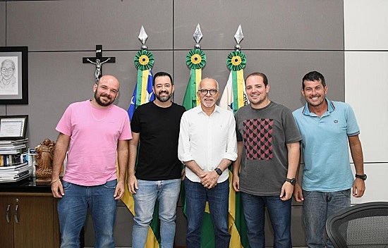 Prefeito Edvaldo Nogueira e convidados