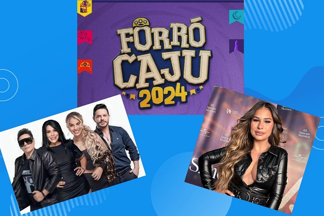 Banner - Simone Mendes e Calcinha Preta no Forró Caju