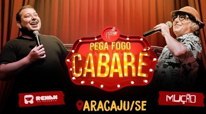 Banner do Show Pega Fogo Cabaré