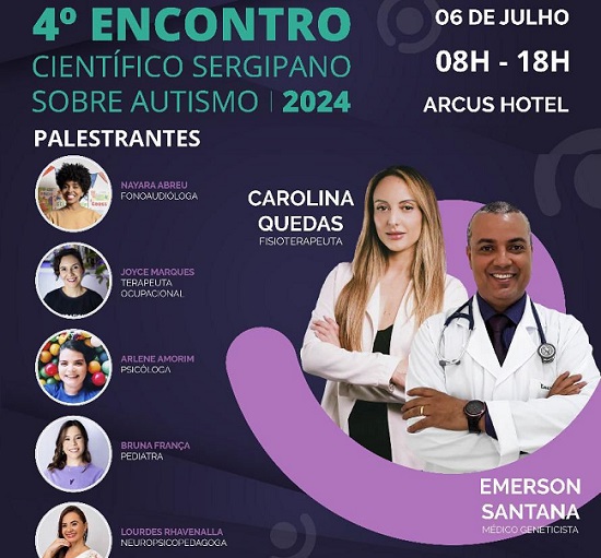 Banner - IV Encontro Científico Sergipano sobre Autismo