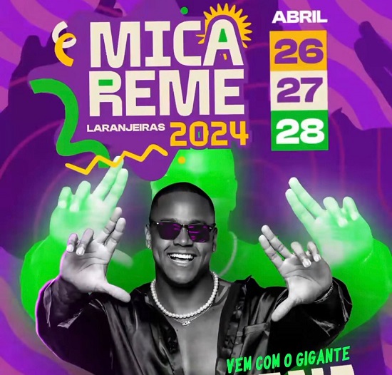 Banner Leo Santana, Micareme em Laranjeiras 2024